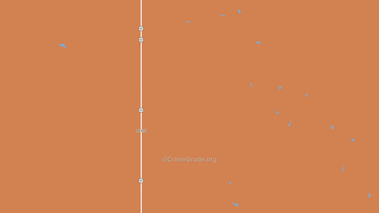Redig, SD Map of Burglary Rates