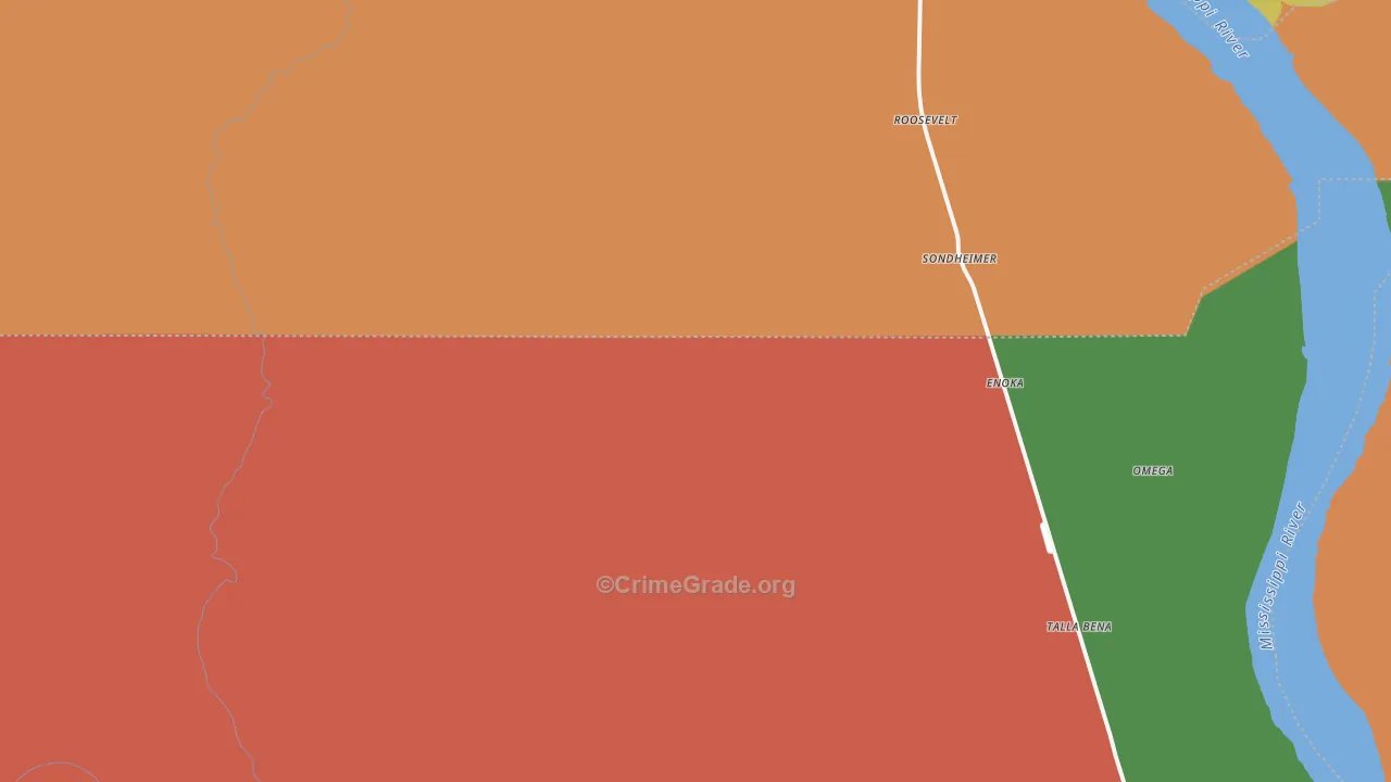 Sondheimer, LA Map of Burglary Rates