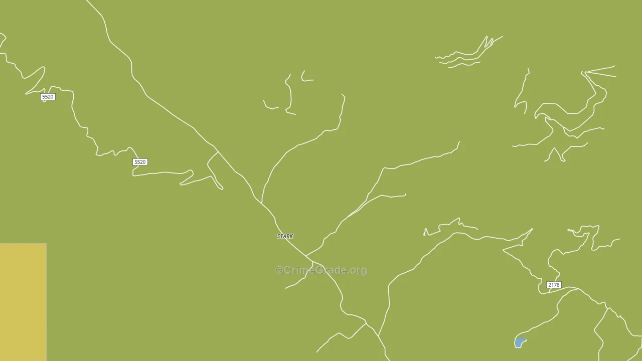 Stark, MT Map of Burglary Rates