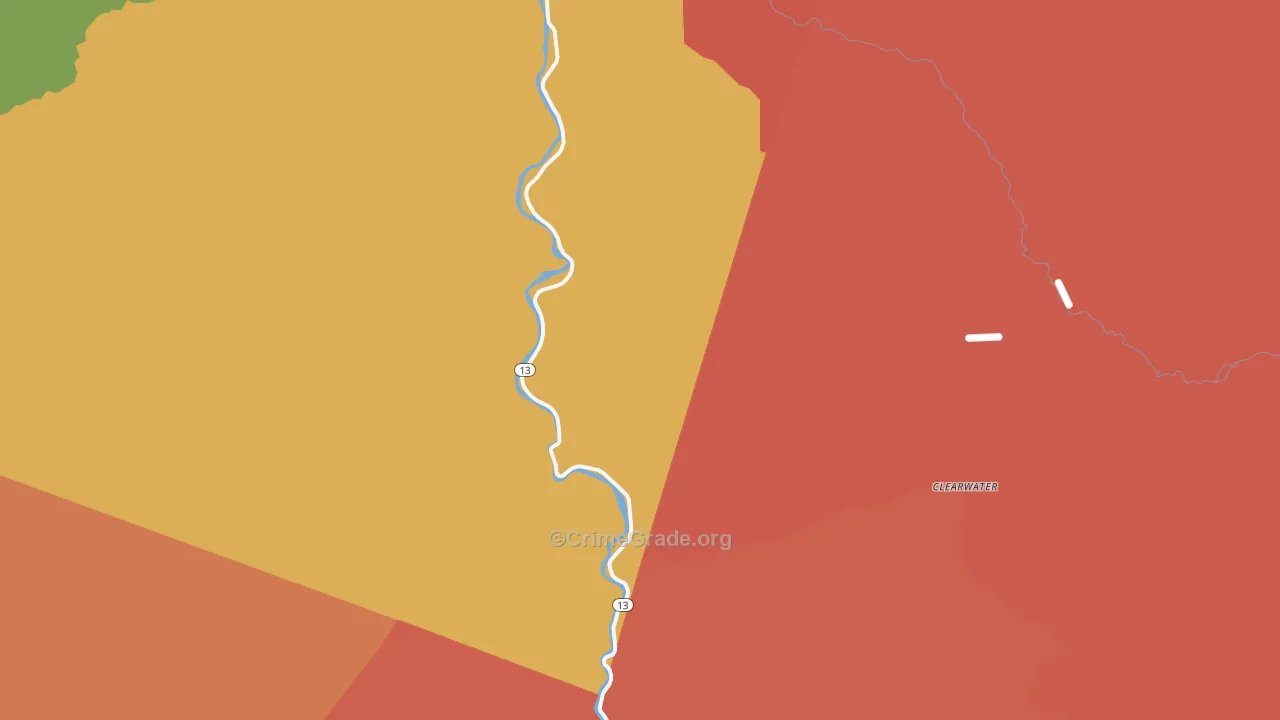 Stites, ID Map of Burglary Rates