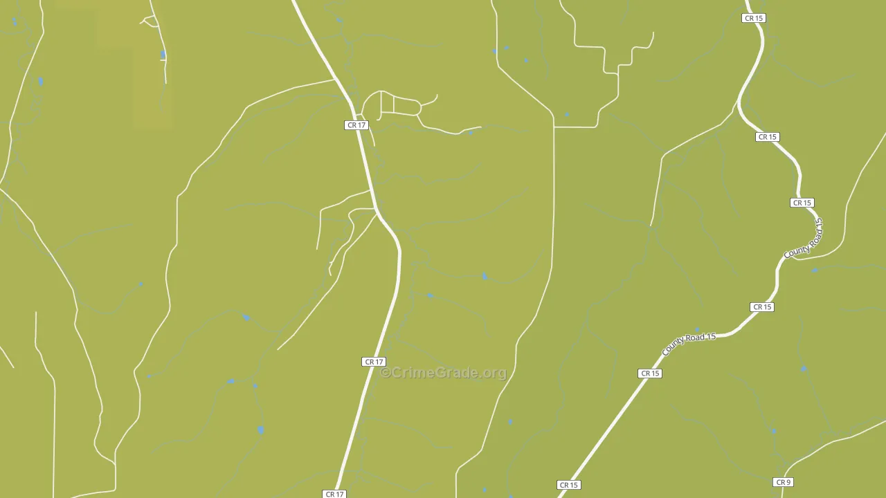 Sugarloaf, MN Map of Burglary Rates