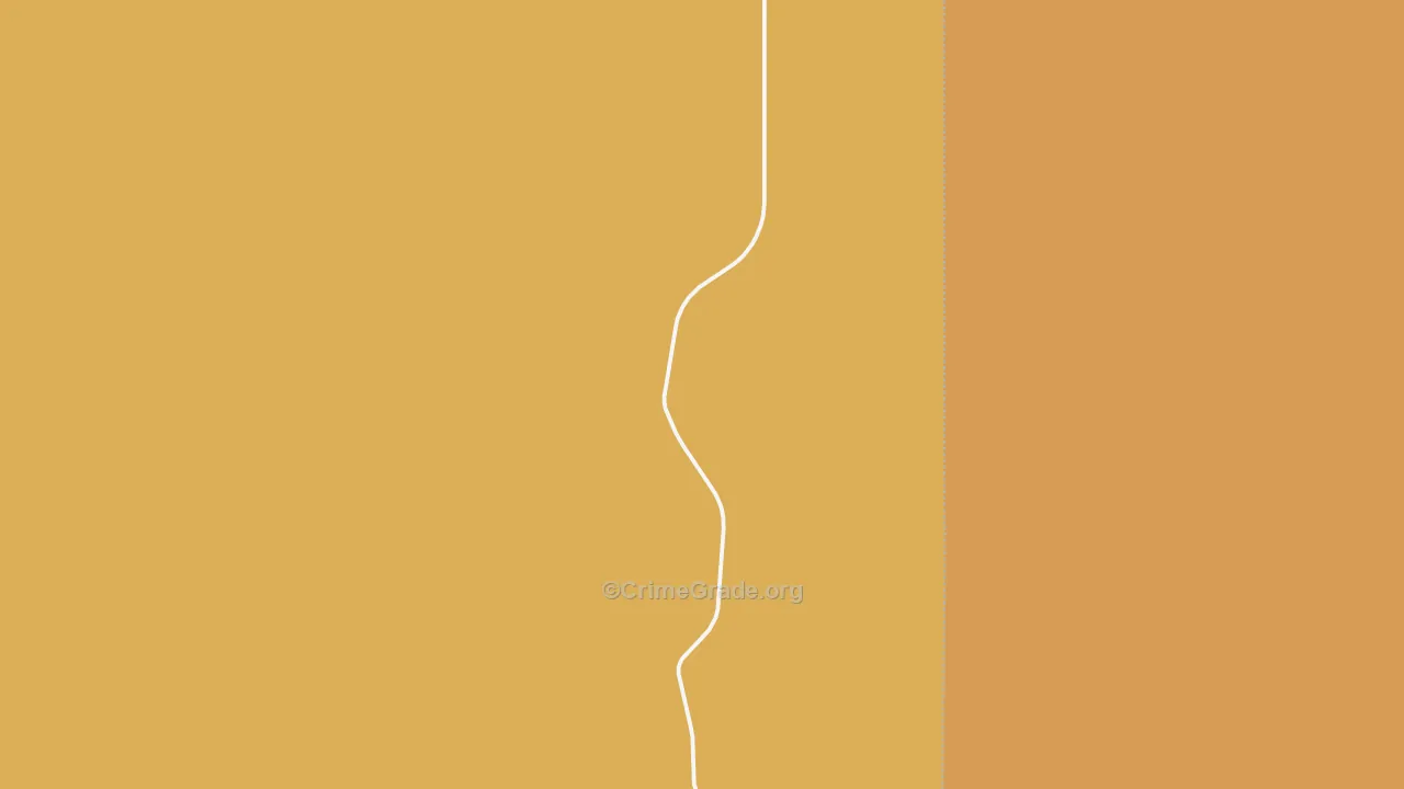 Sunrise, WY Map of Burglary Rates