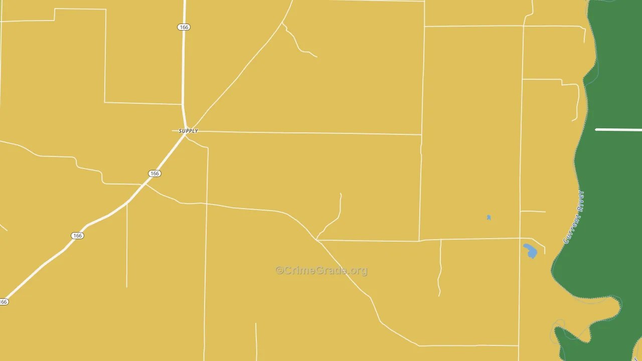 Supply, AR Map of Burglary Rates