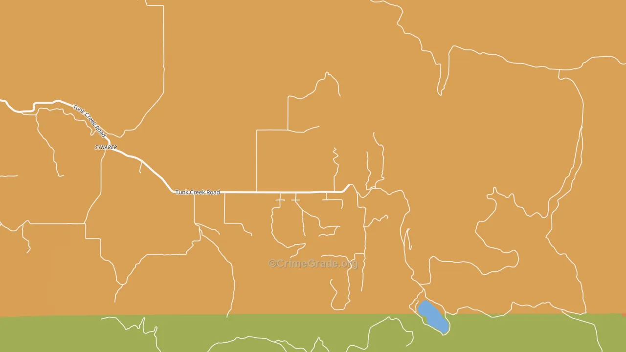 Synarep, WA Map of Burglary Rates
