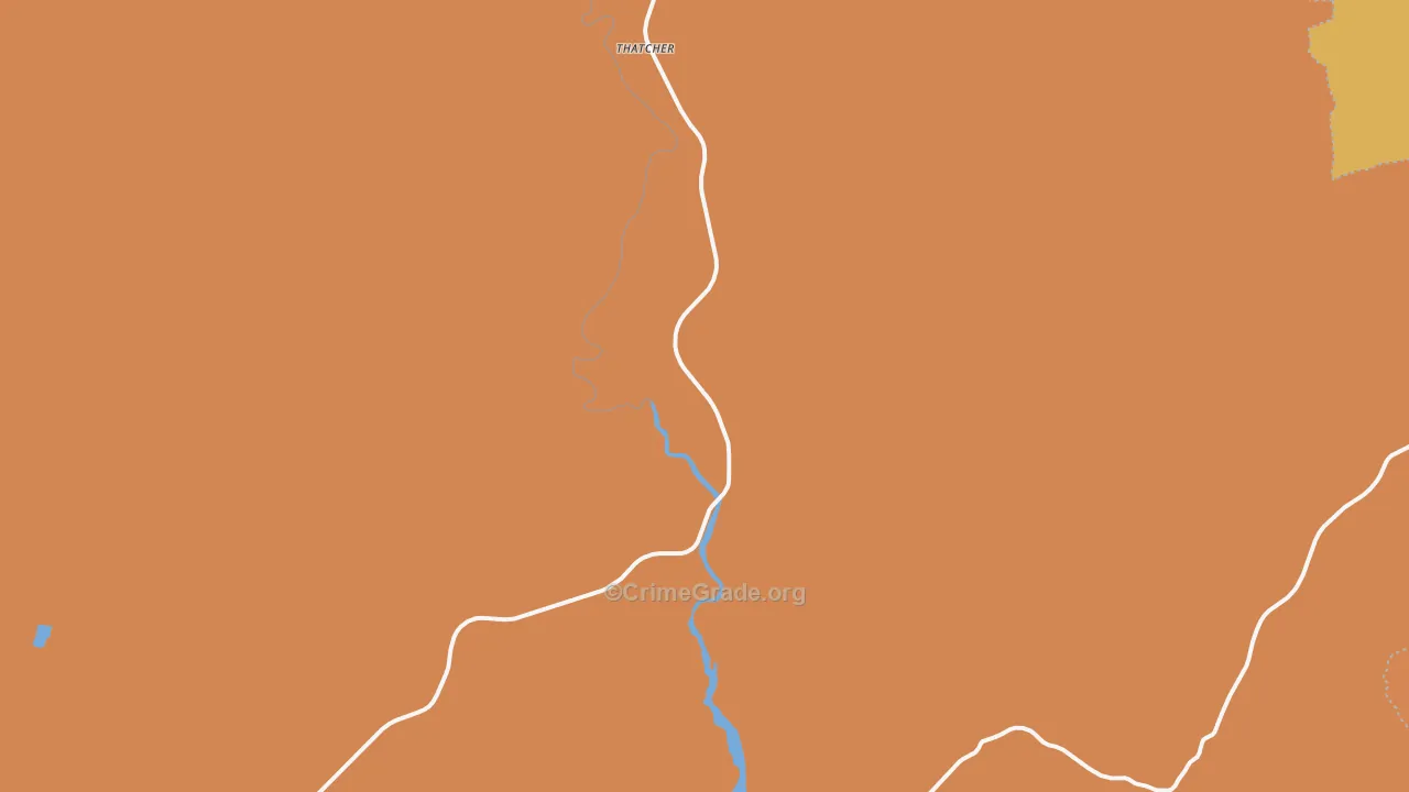 Thatcher, ID Map of Burglary Rates