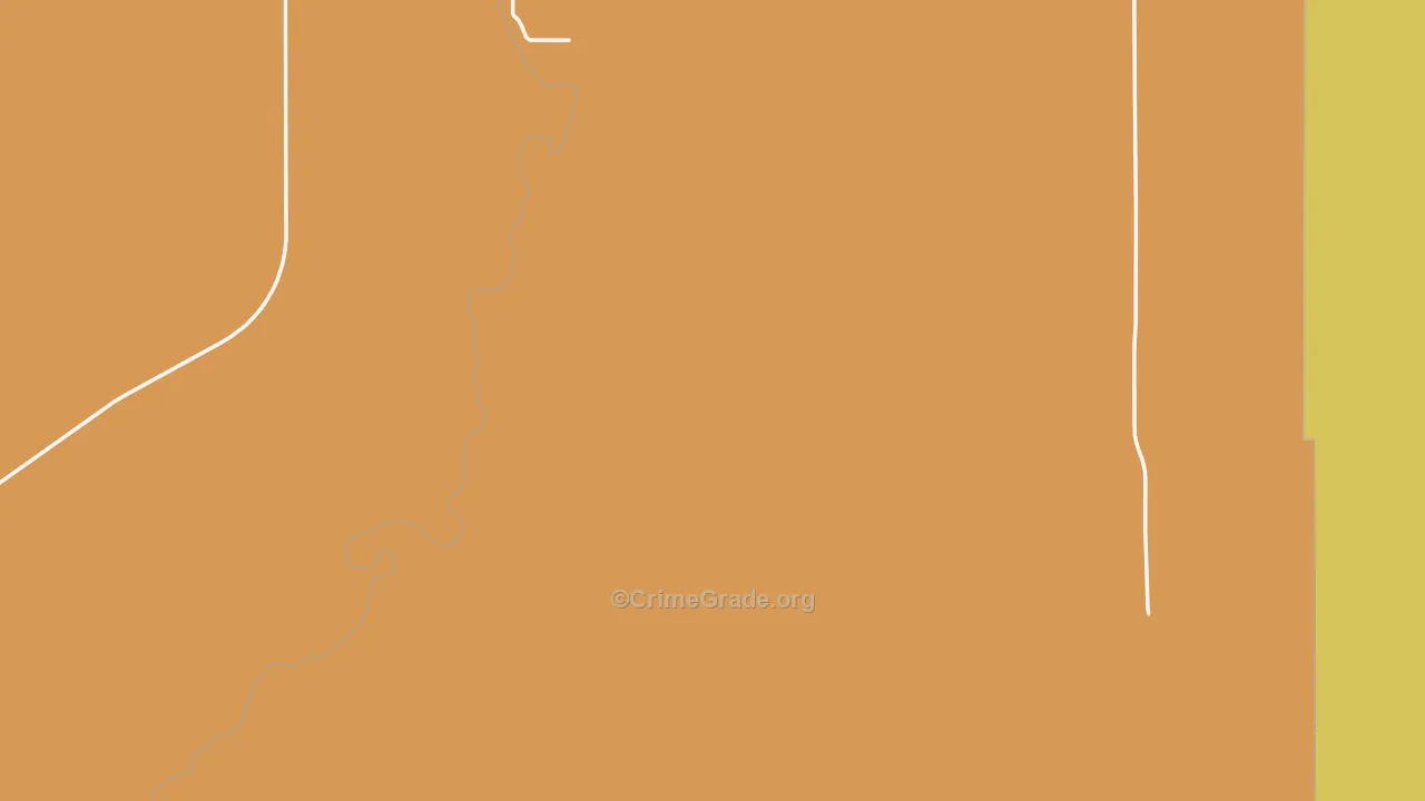 Tolar, NM Map of Burglary Rates