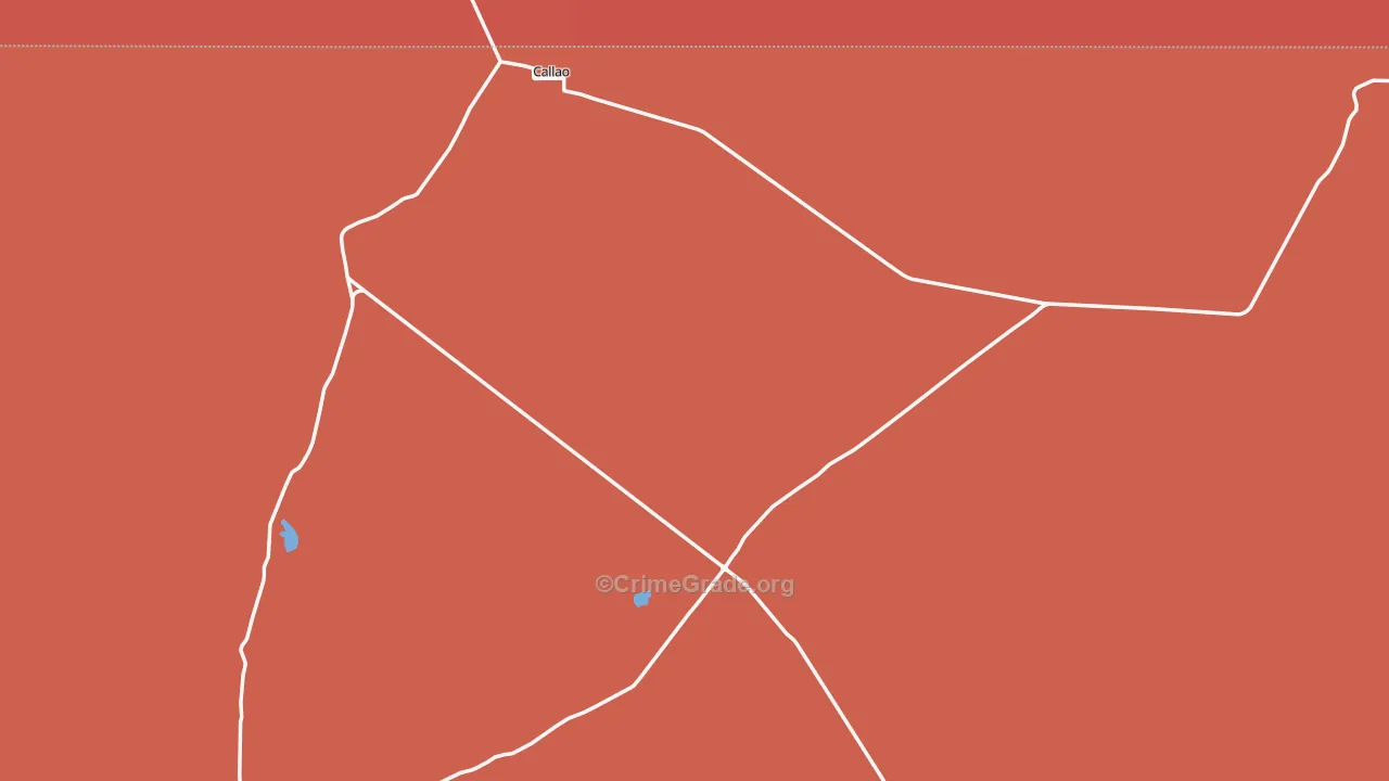 Trout Creek, UT Map of Burglary Rates