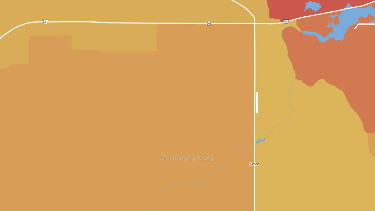 Turner, ID Map of Burglary Rates