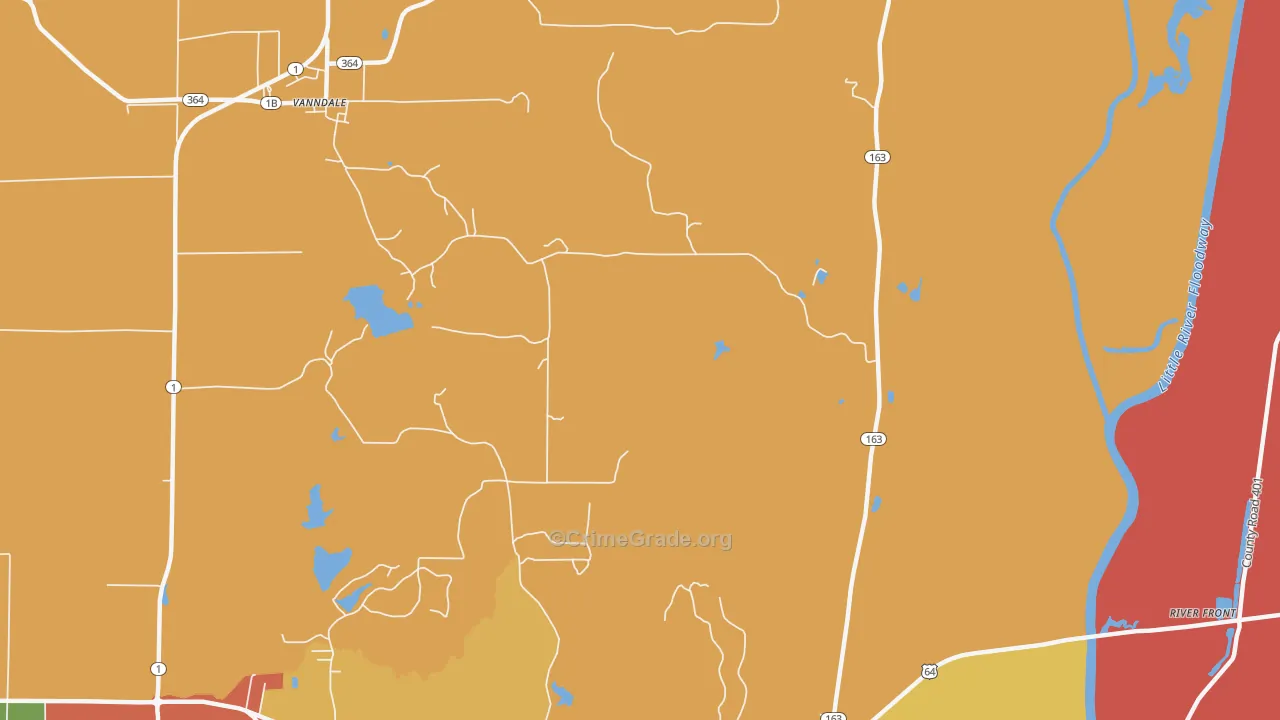 Twist, AR Map of Burglary Rates