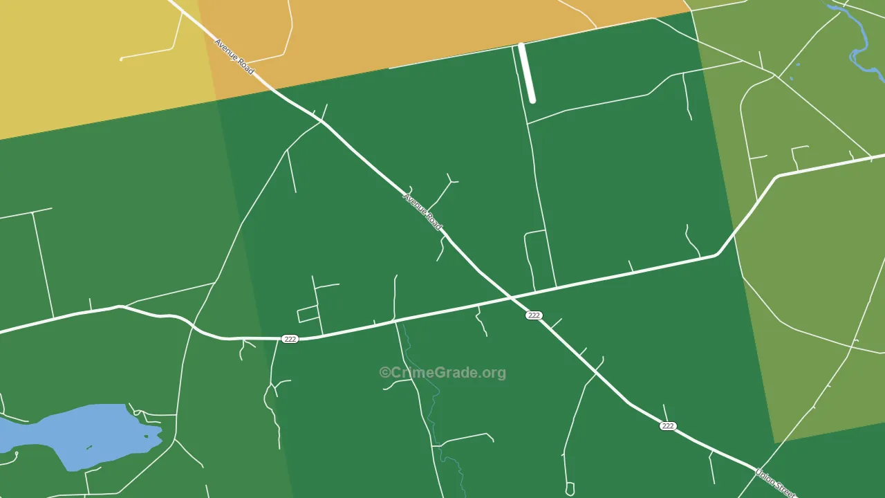 West Levant, ME Map of Burglary Rates