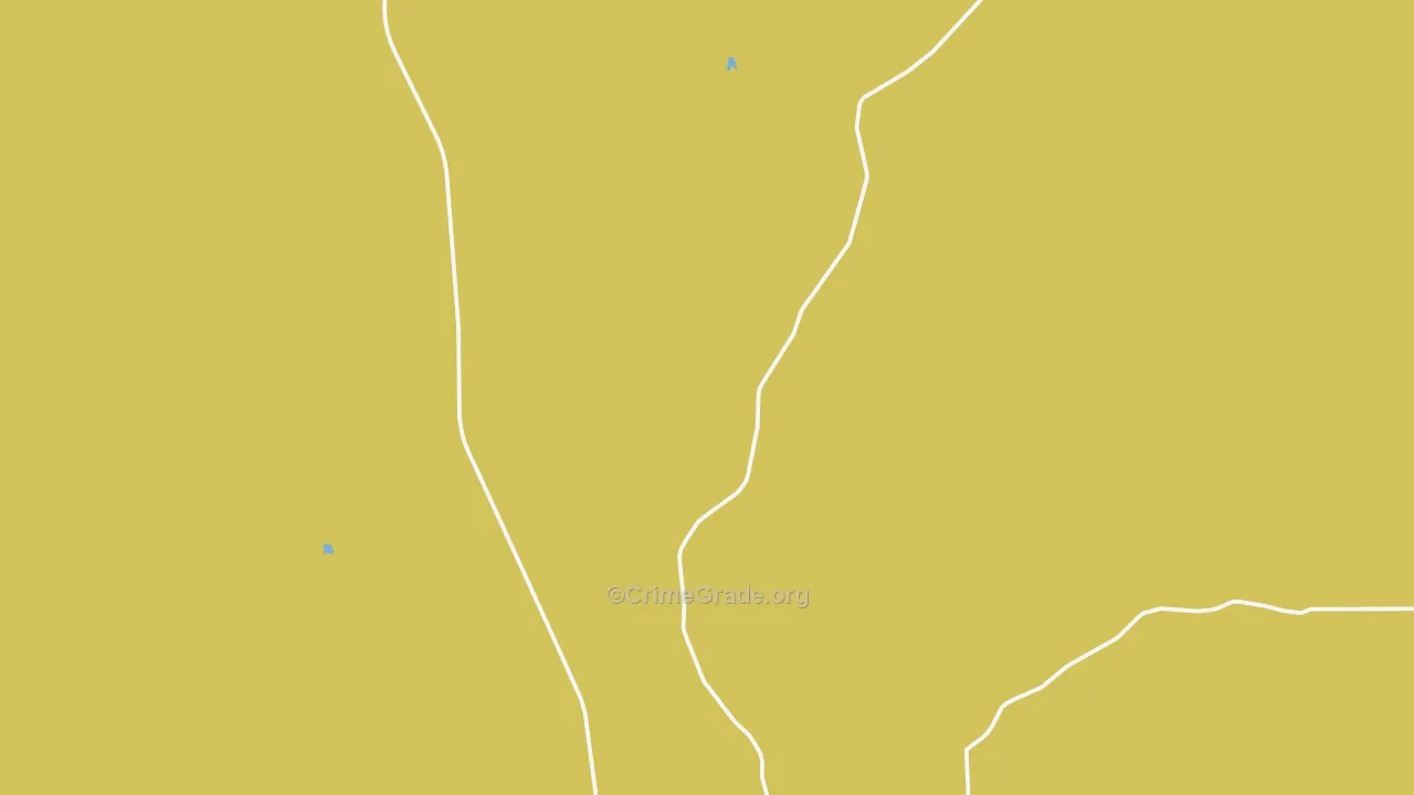 Weston, WY Map of Burglary Rates