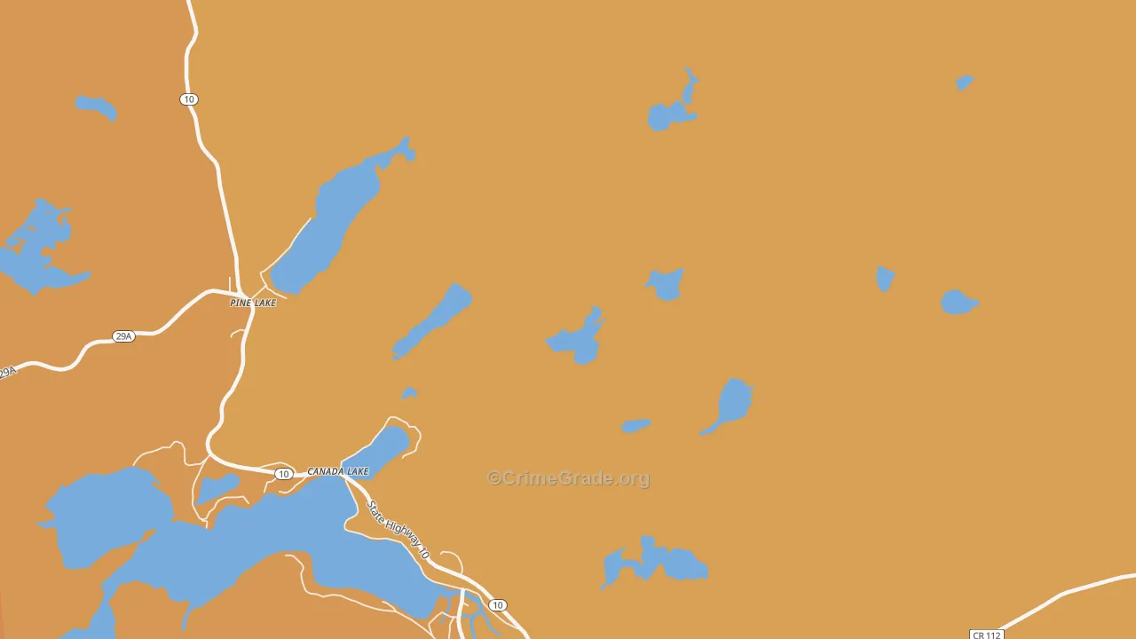 Wheelerville, NY Map of Burglary Rates