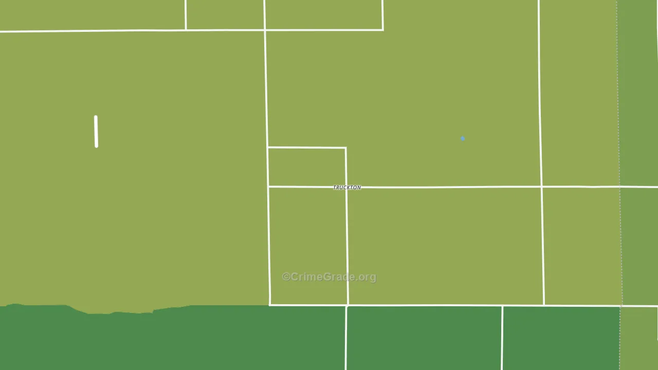Yoder, CO Map of Burglary Rates