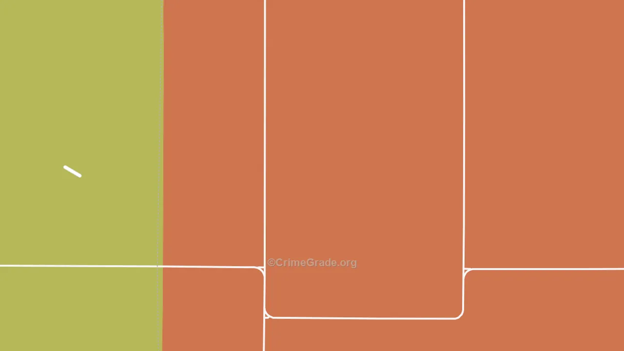Zeeland, ND Map of Burglary Rates