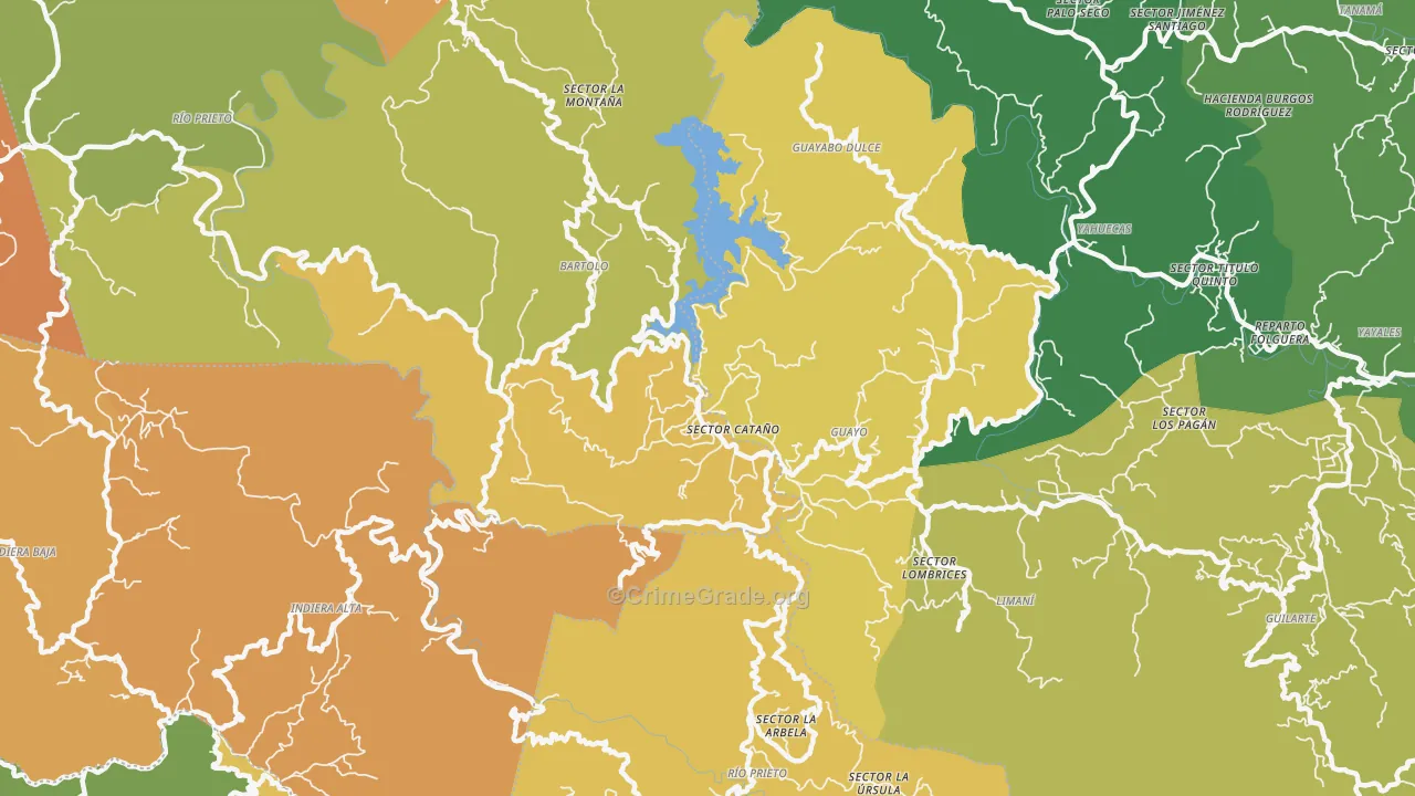 00631, PR Map of Drug-Related Crime Rates