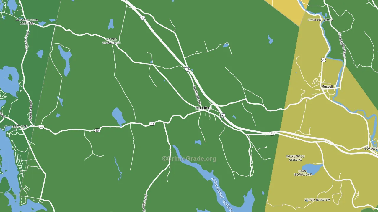 01008, MA Map of Drug-Related Crime Rates