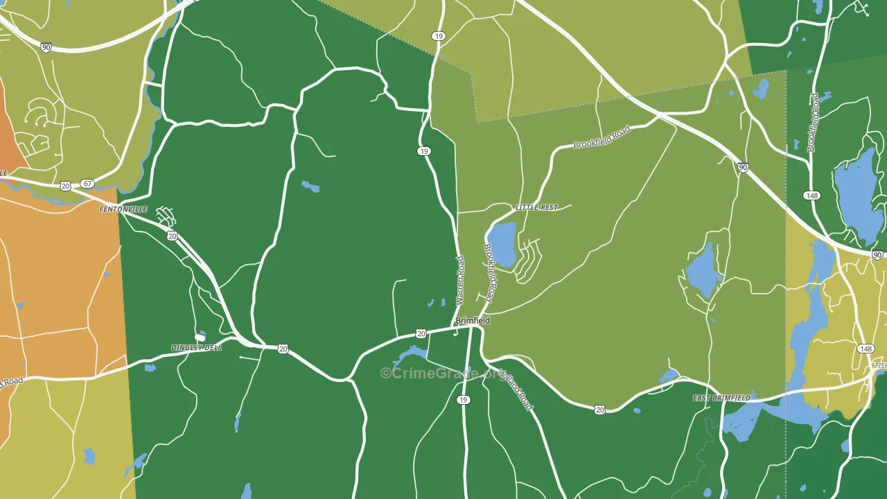 01010, MA Map of Drug-Related Crime Rates