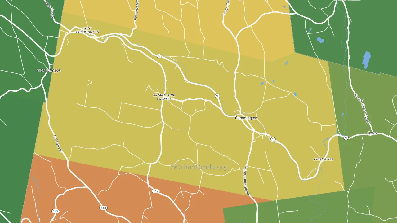 01026, MA Map of Drug-Related Crime Rates