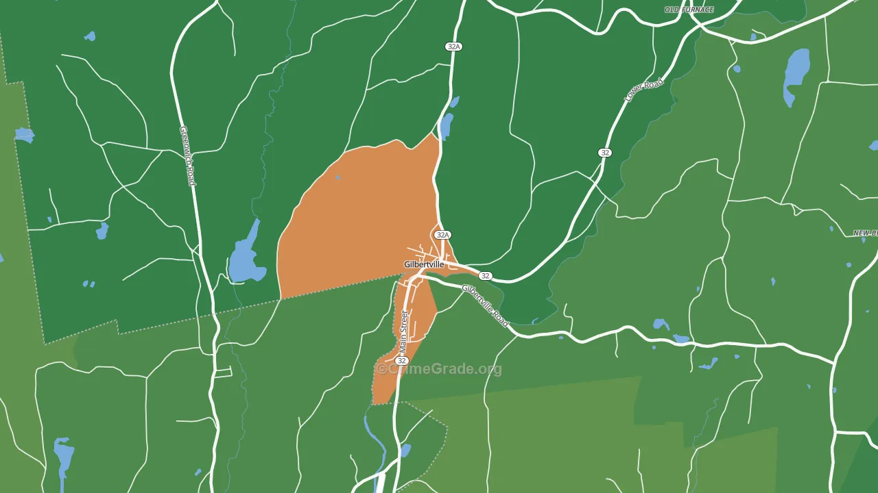 01031, MA Map of Drug-Related Crime Rates