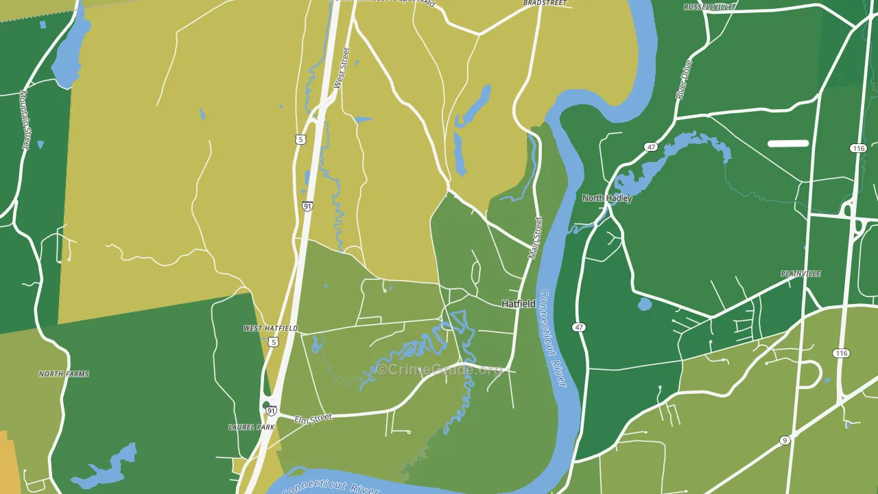 01038, MA Map of Drug-Related Crime Rates