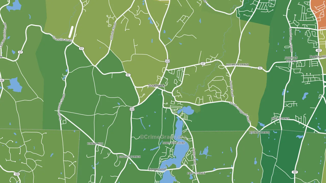01077, MA Map of Drug-Related Crime Rates