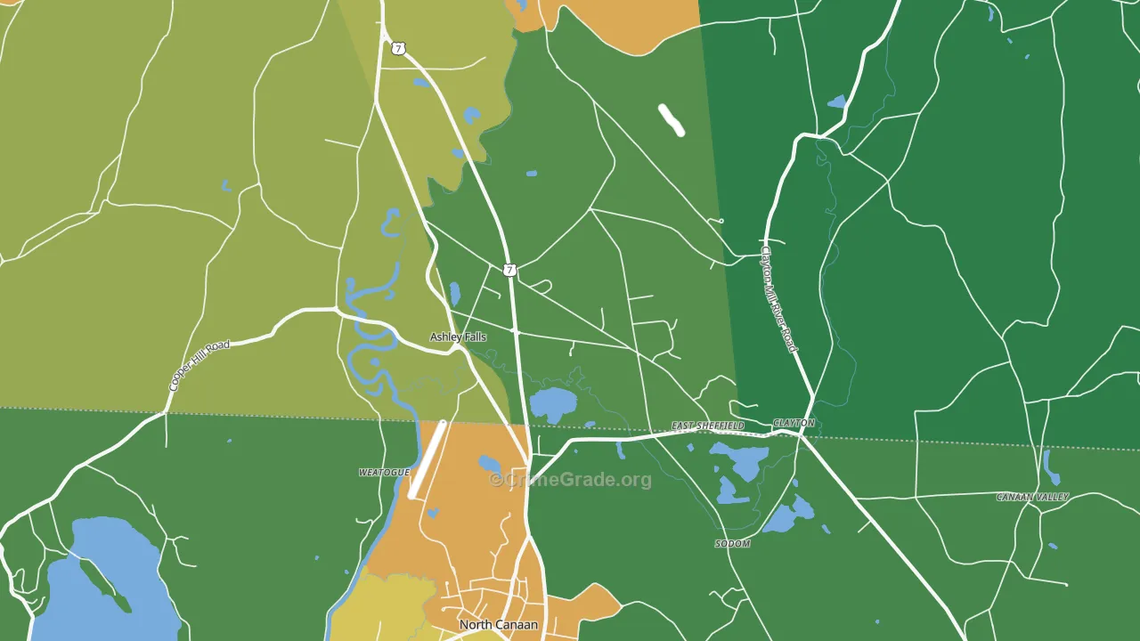 01222, MA Map of Drug-Related Crime Rates