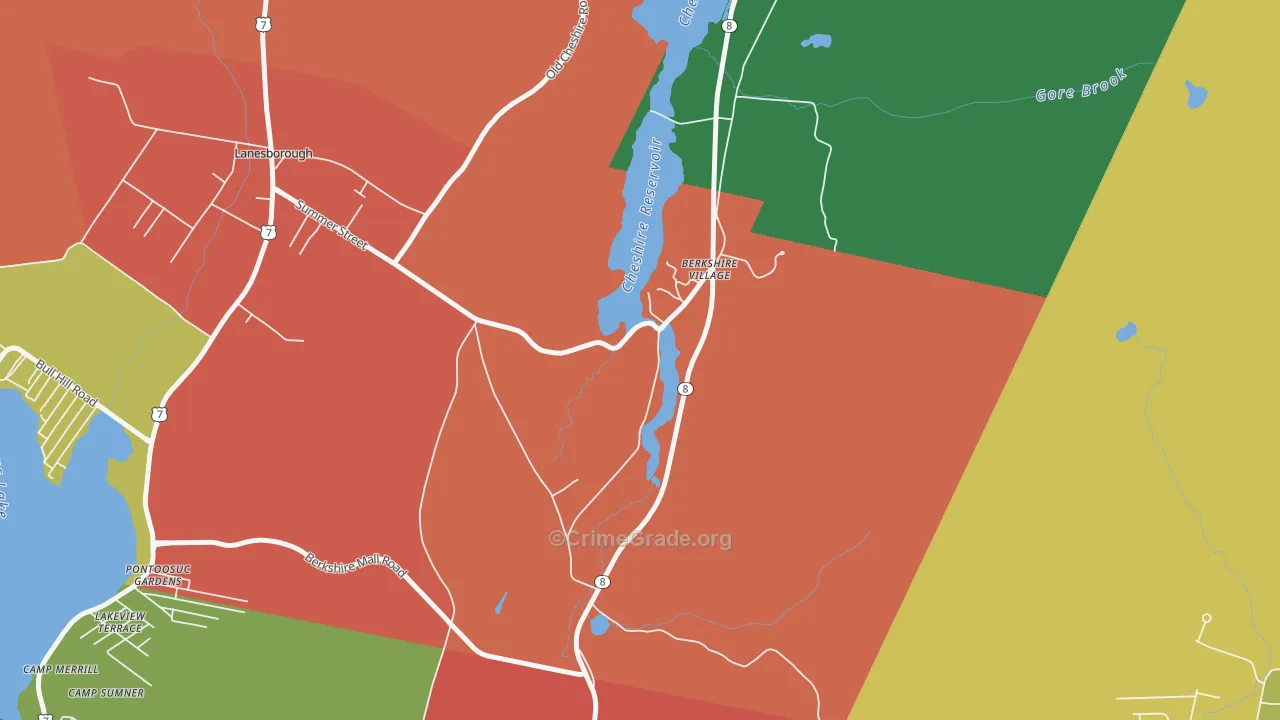 01224, MA Map of Drug-Related Crime Rates