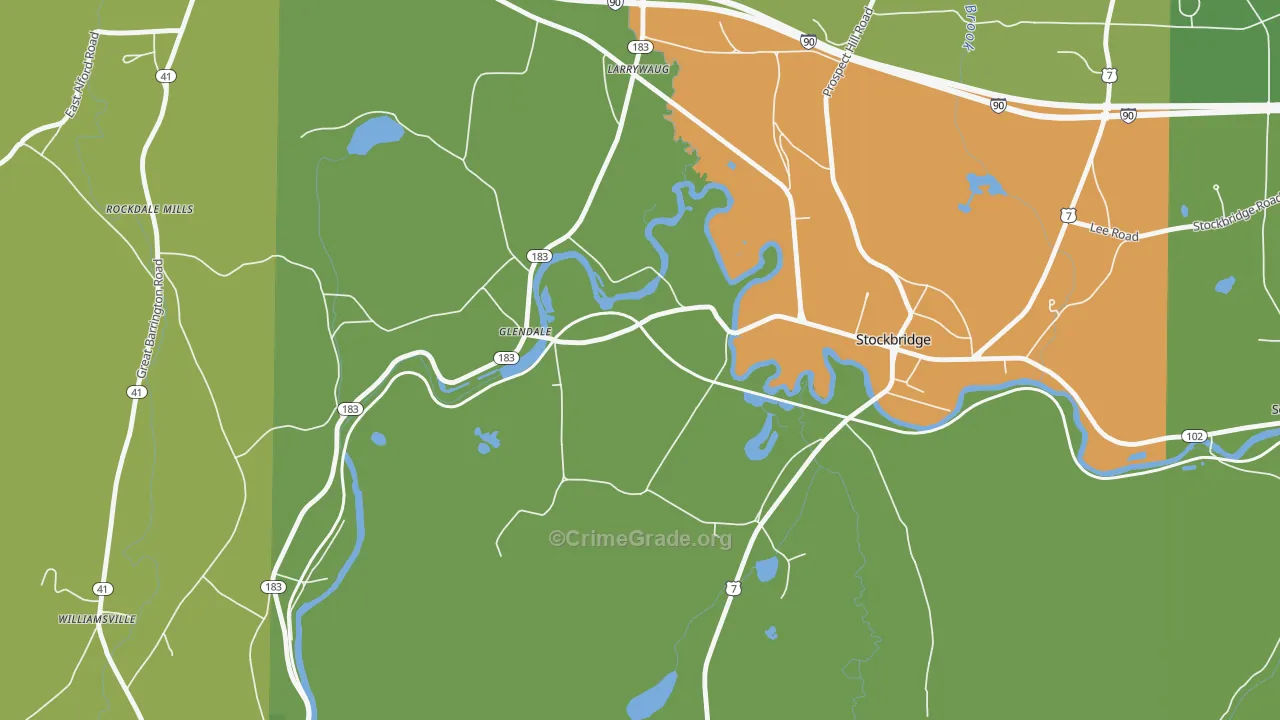 01229, MA Map of Drug-Related Crime Rates