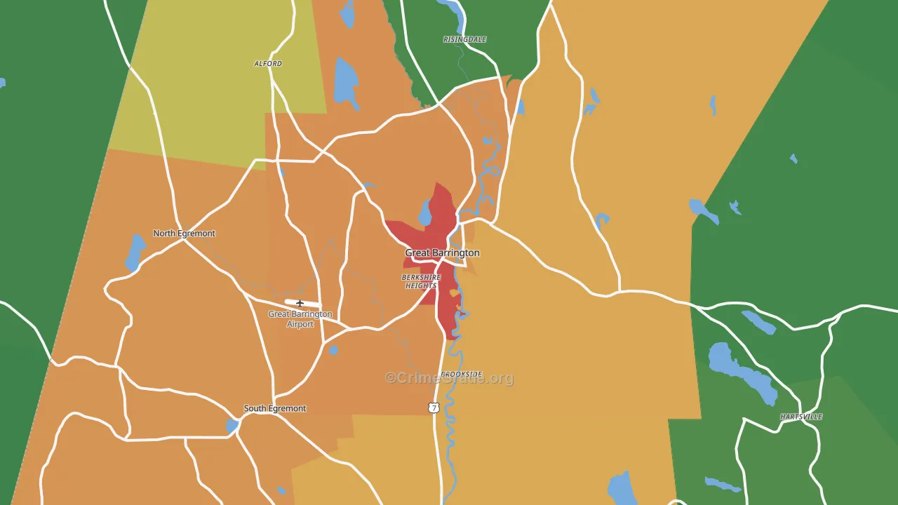 01230, MA Map of Drug-Related Crime Rates