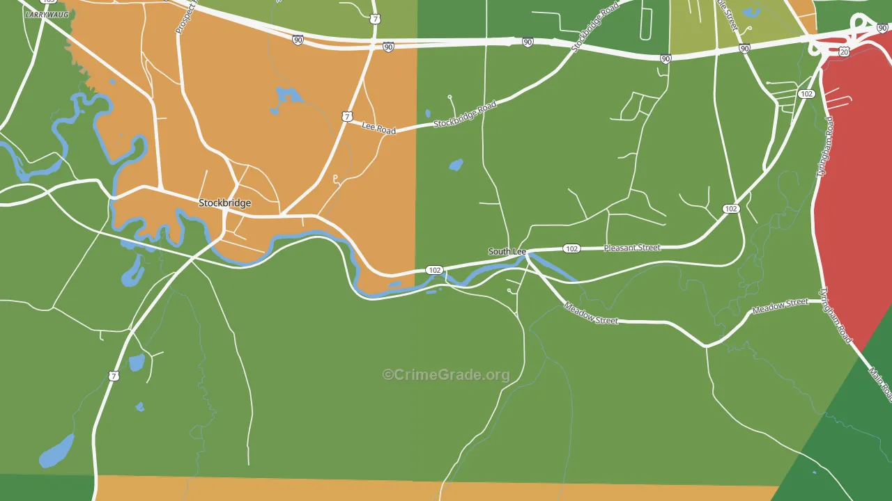01260, MA Map of Drug-Related Crime Rates