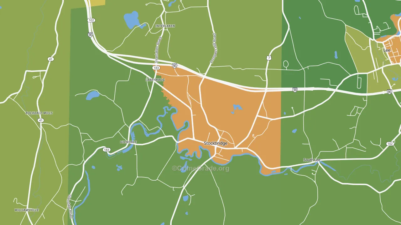 01262, MA Map of Drug-Related Crime Rates