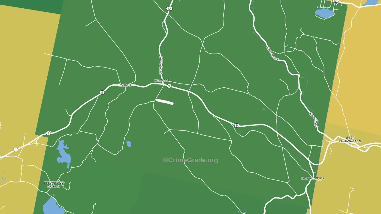01270, MA Map of Drug-Related Crime Rates