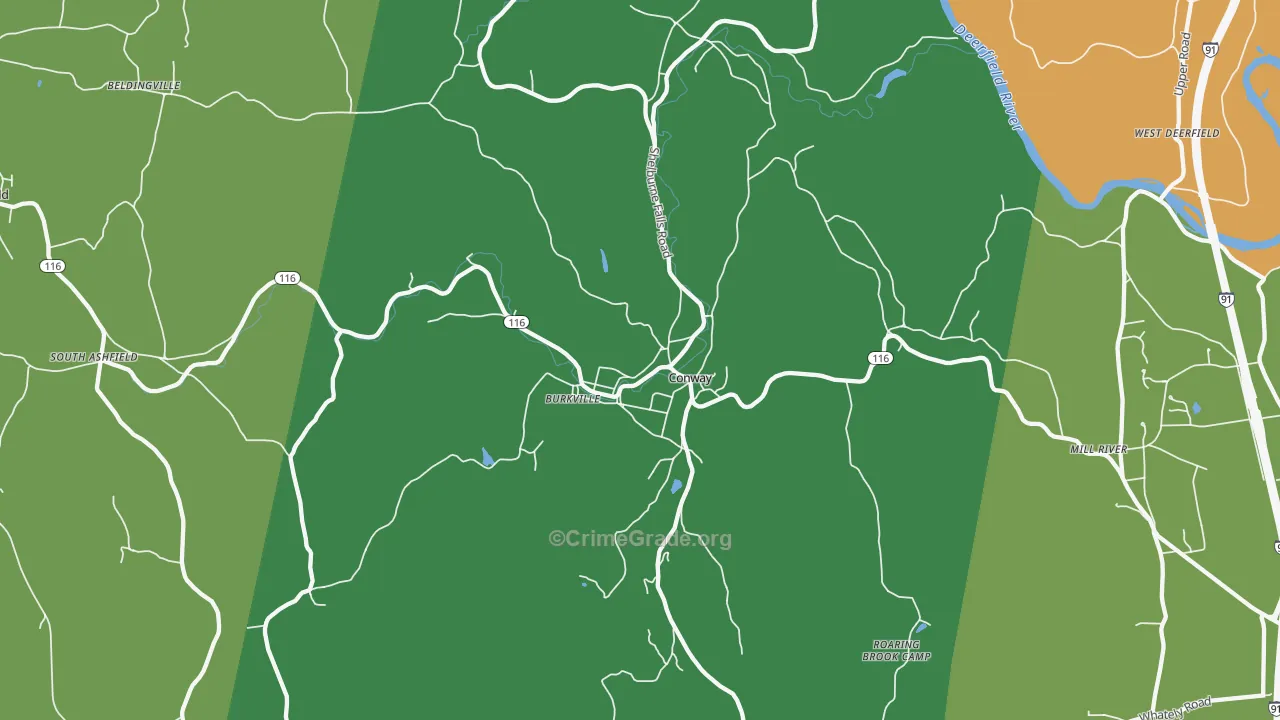 01341, MA Map of Drug-Related Crime Rates