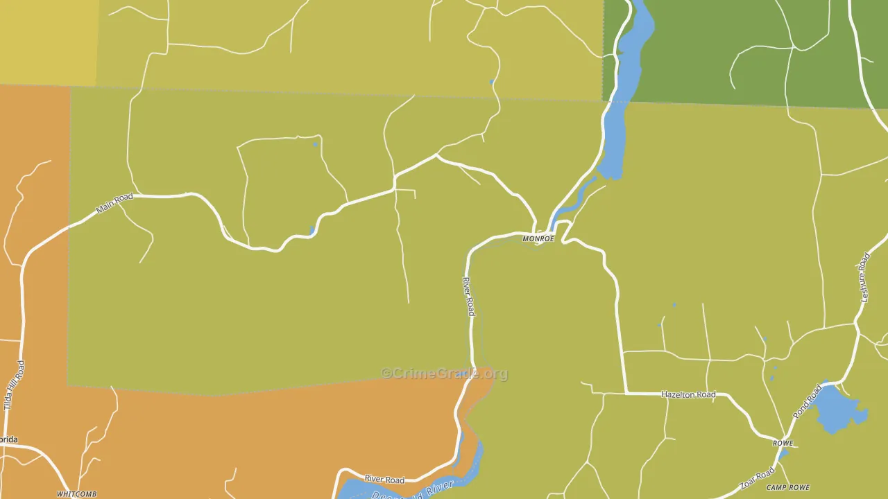 01350, MA Map of Drug-Related Crime Rates