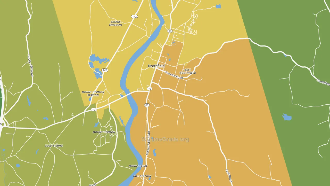 01360, MA Map of Drug-Related Crime Rates
