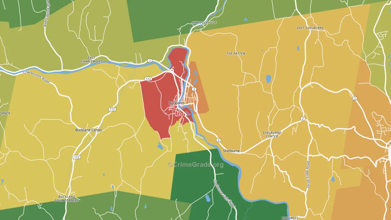 01370, MA Map of Drug-Related Crime Rates