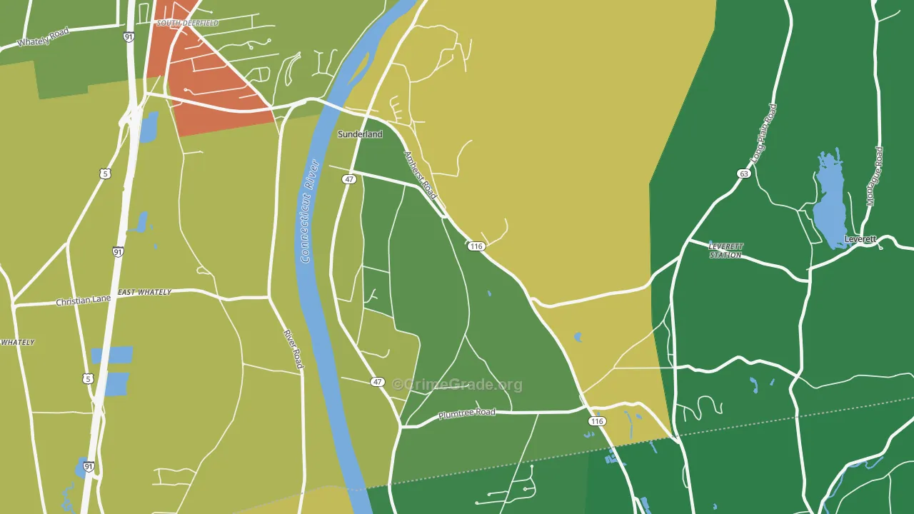 01375, MA Map of Drug-Related Crime Rates