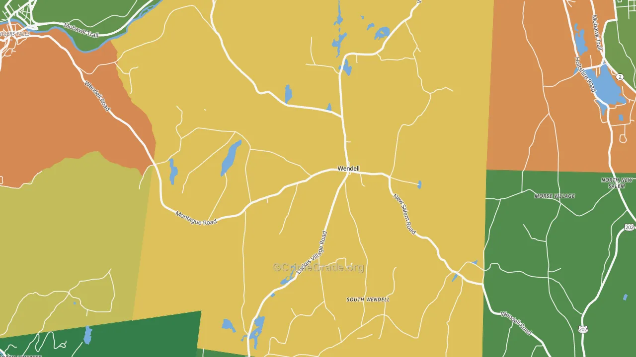 01379, MA Map of Drug-Related Crime Rates