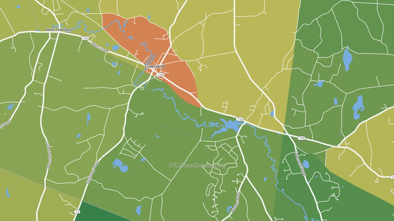 01469, MA Map of Drug-Related Crime Rates