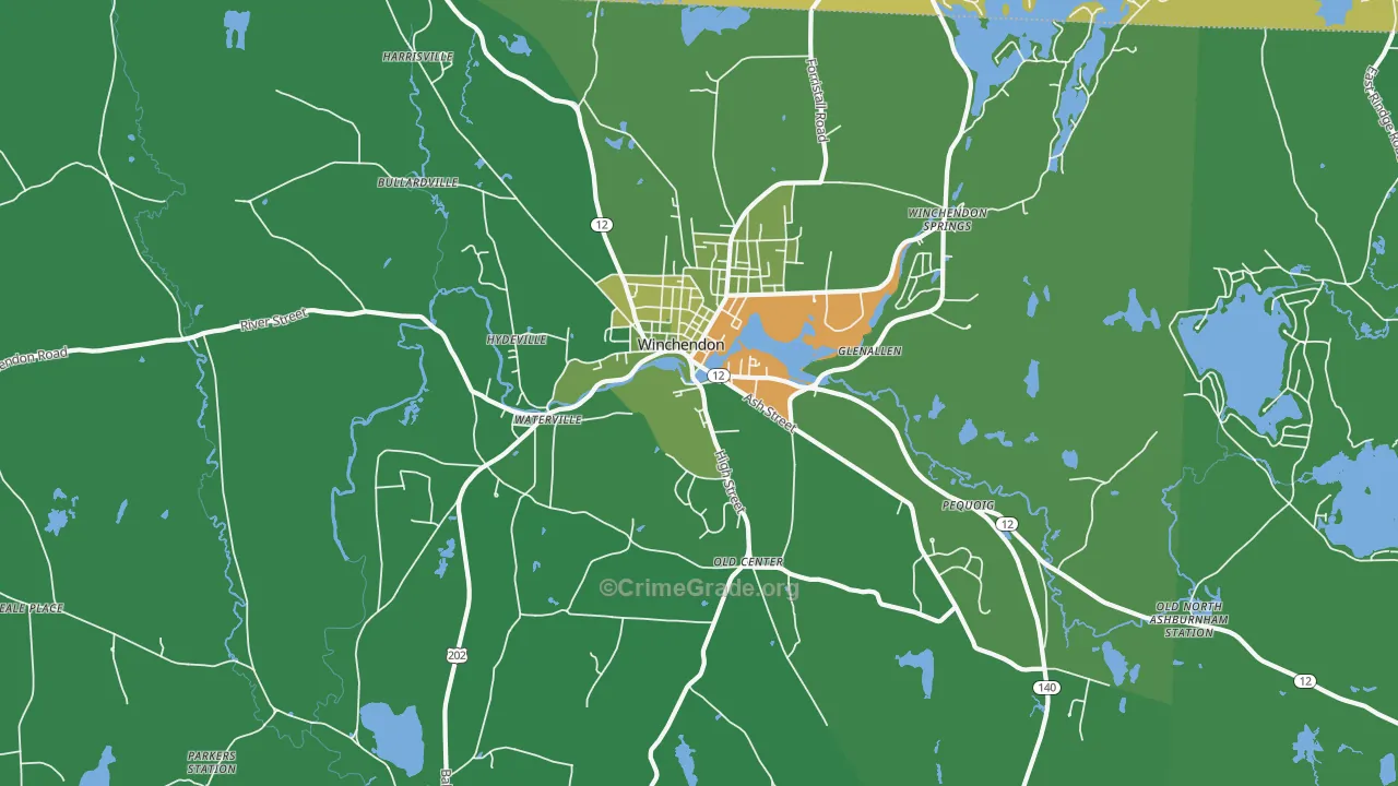 01475, MA Map of Drug-Related Crime Rates