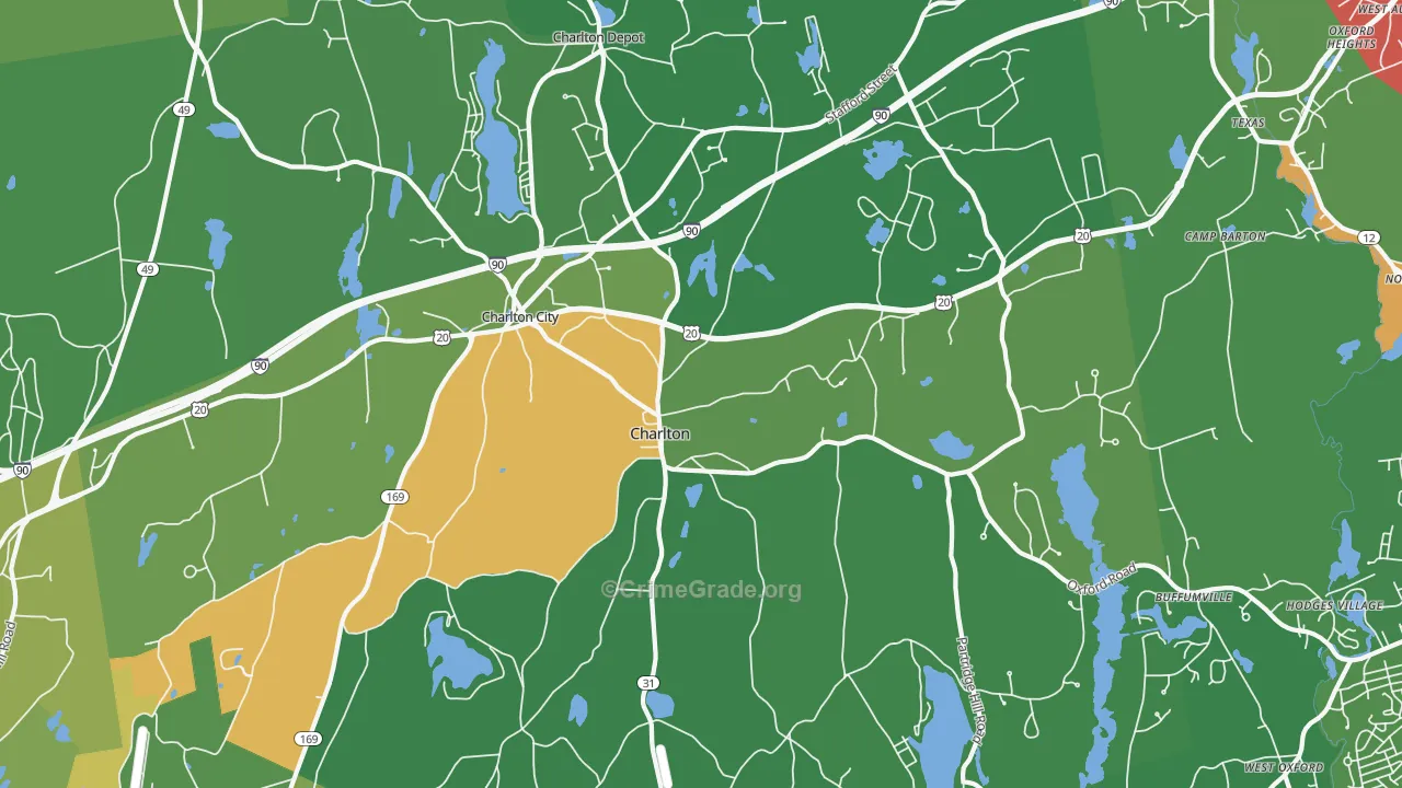 01507, MA Map of Drug-Related Crime Rates