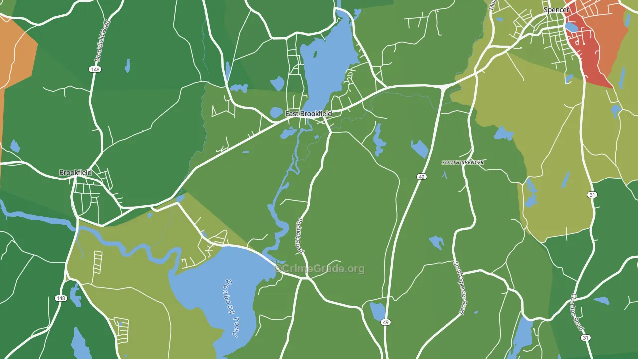 01515, MA Map of Drug-Related Crime Rates