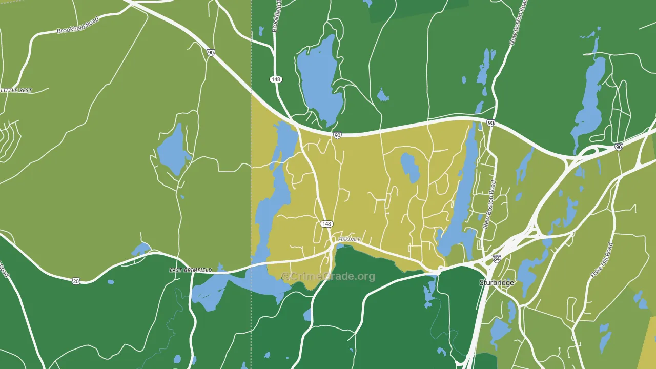 01518, MA Map of Drug-Related Crime Rates
