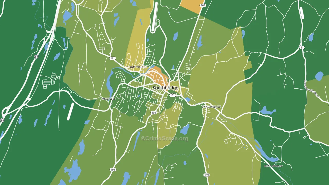 01550, MA Map of Drug-Related Crime Rates