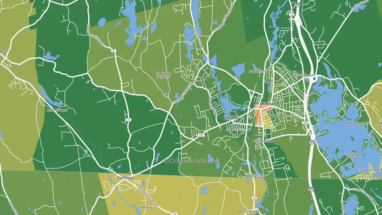 01571, MA Map of Drug-Related Crime Rates