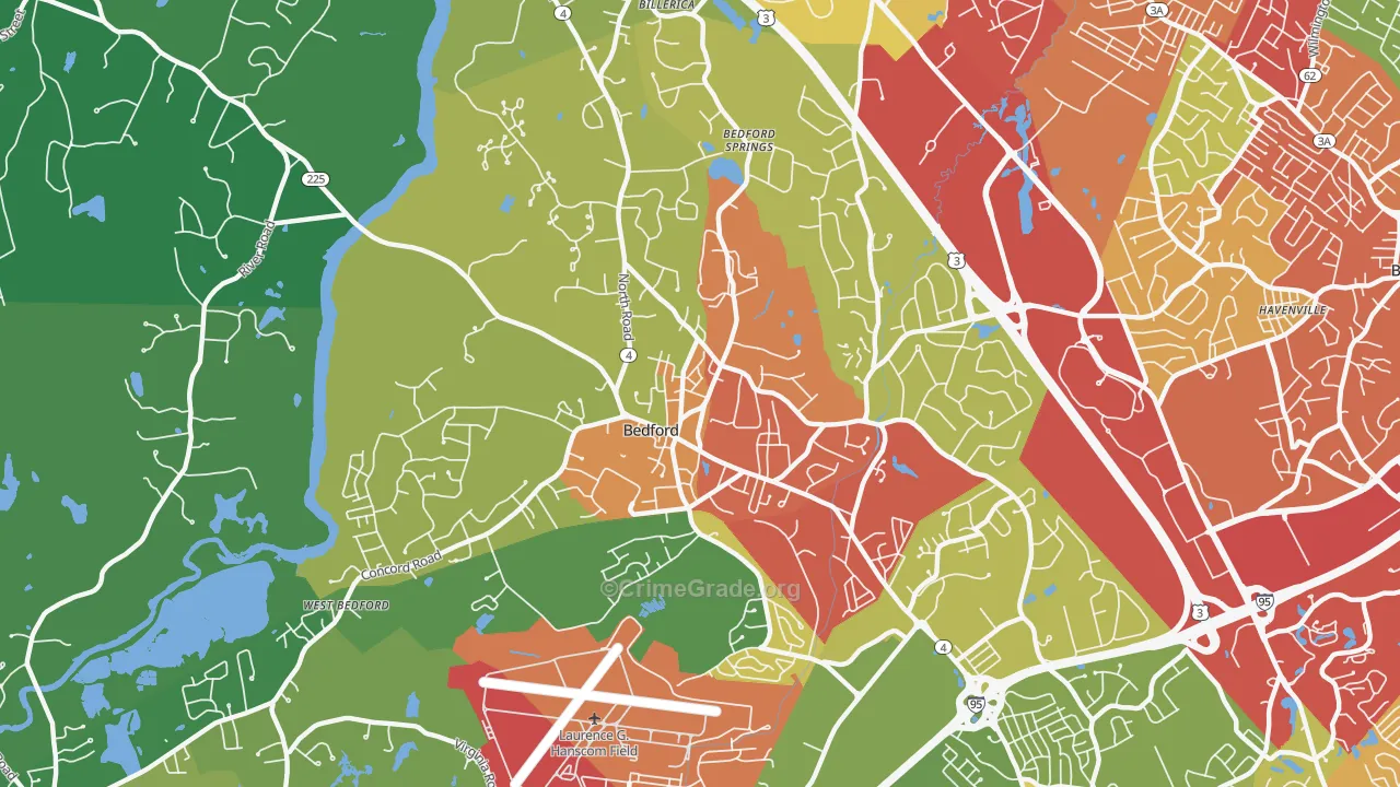 01730, MA Map of Drug-Related Crime Rates