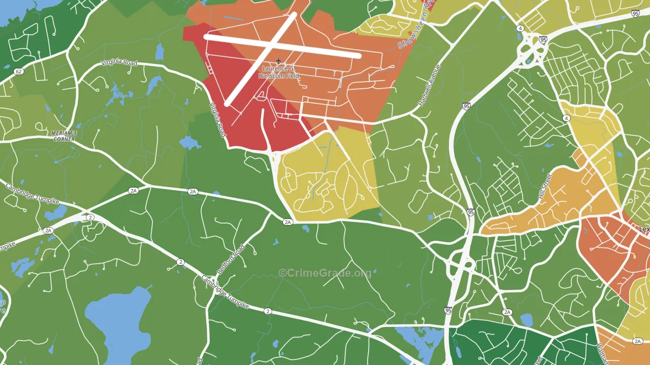01731, MA Map of Drug-Related Crime Rates