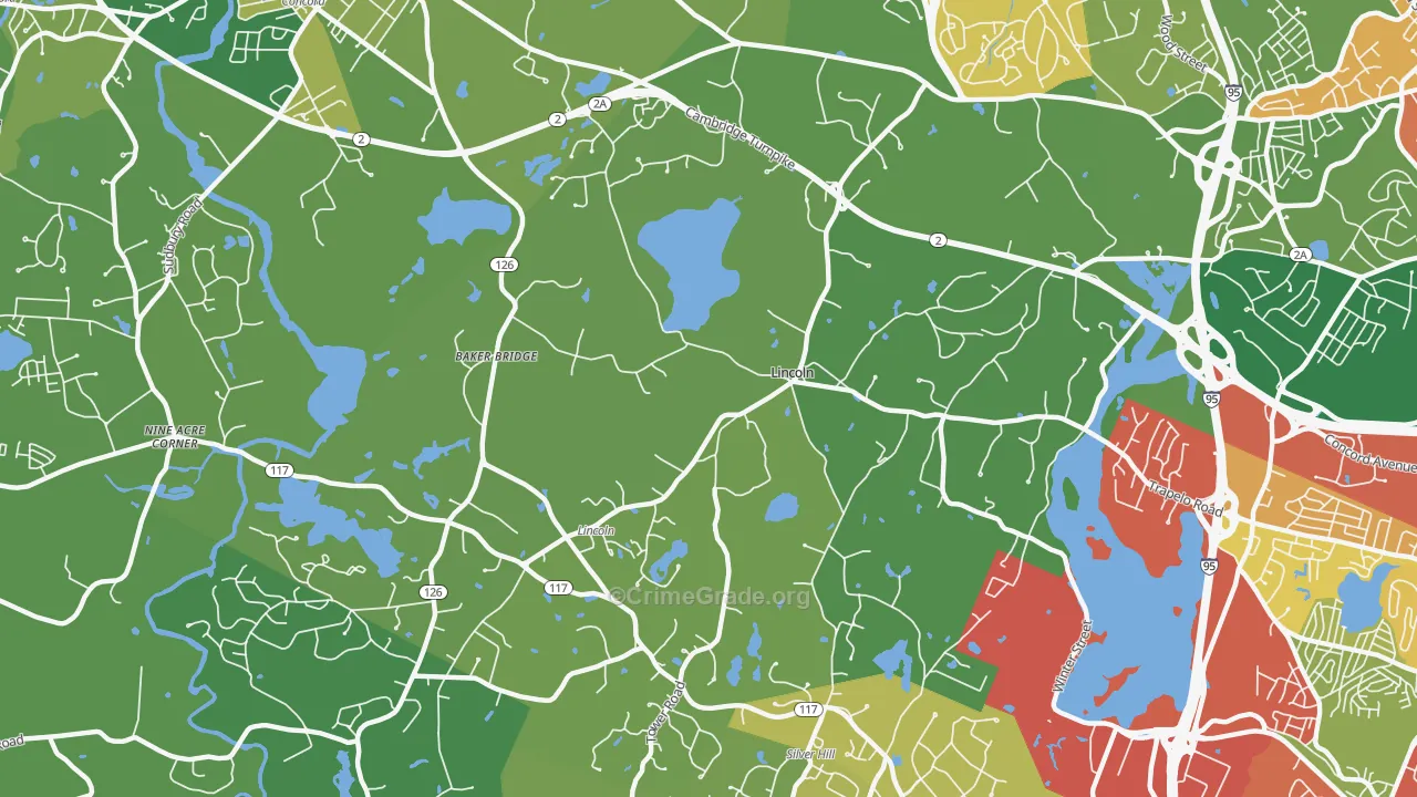 01773, MA Map of Drug-Related Crime Rates