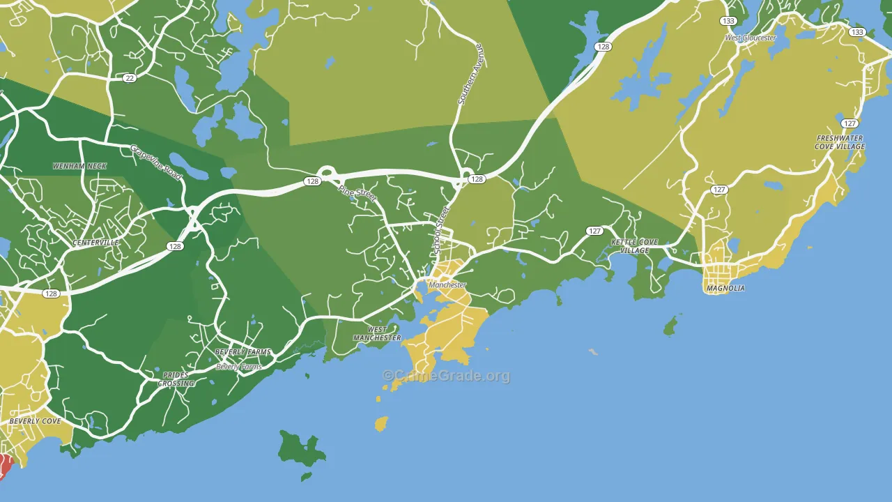 01944, MA Map of Drug-Related Crime Rates