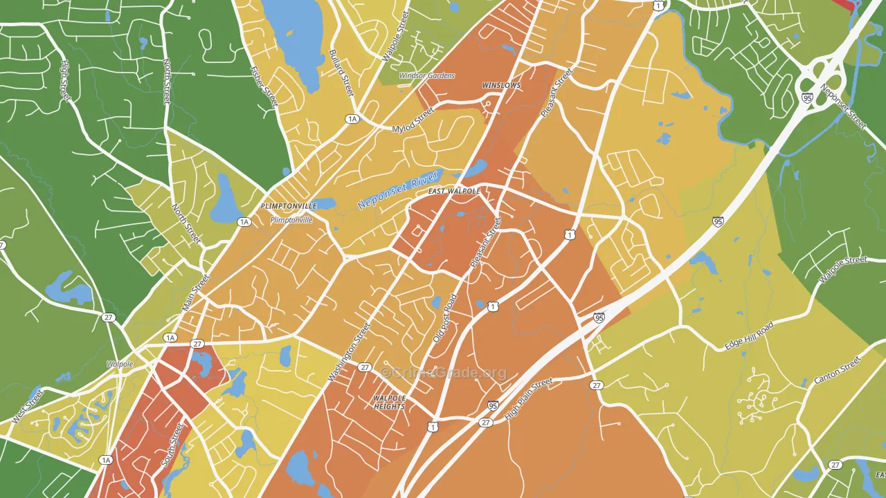 02032, MA Map of Drug-Related Crime Rates